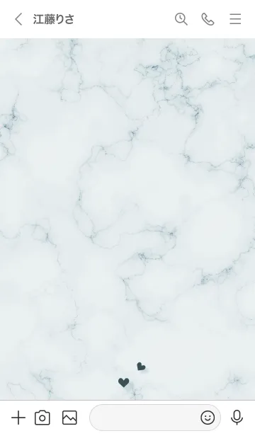 [LINE着せ替え] ～大人女子の大理石2♥ブルー55_1～の画像3