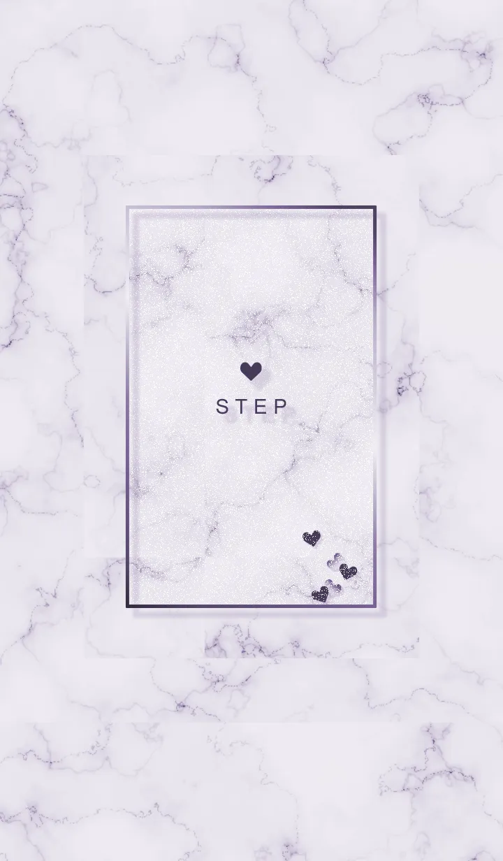 [LINE着せ替え] ～大人女子の大理石2♥パープル57_1～の画像1