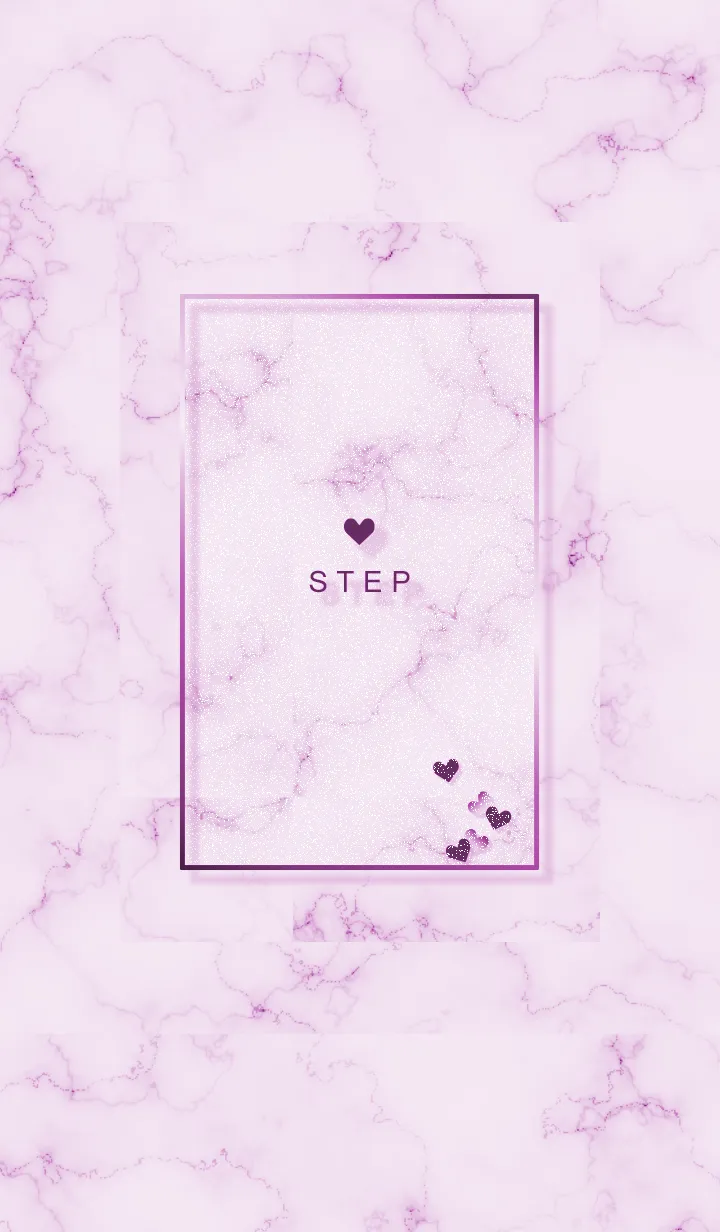 [LINE着せ替え] ～大人女子の大理石2♥パープル68_1_1～の画像1