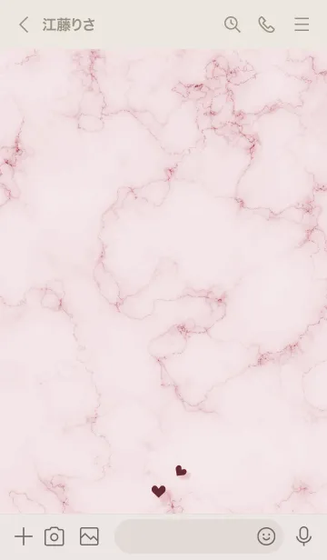 [LINE着せ替え] ～大人女子の大理石2♥ピンク69_1～の画像3