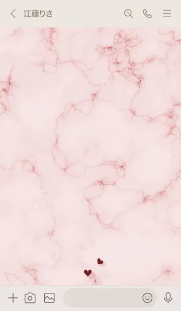 [LINE着せ替え] ～大人女子の大理石2♥ピンク70_1～の画像3