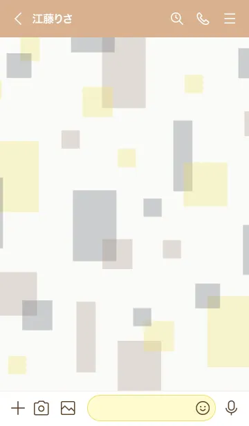 [LINE着せ替え] おしゃれ四角22の画像3