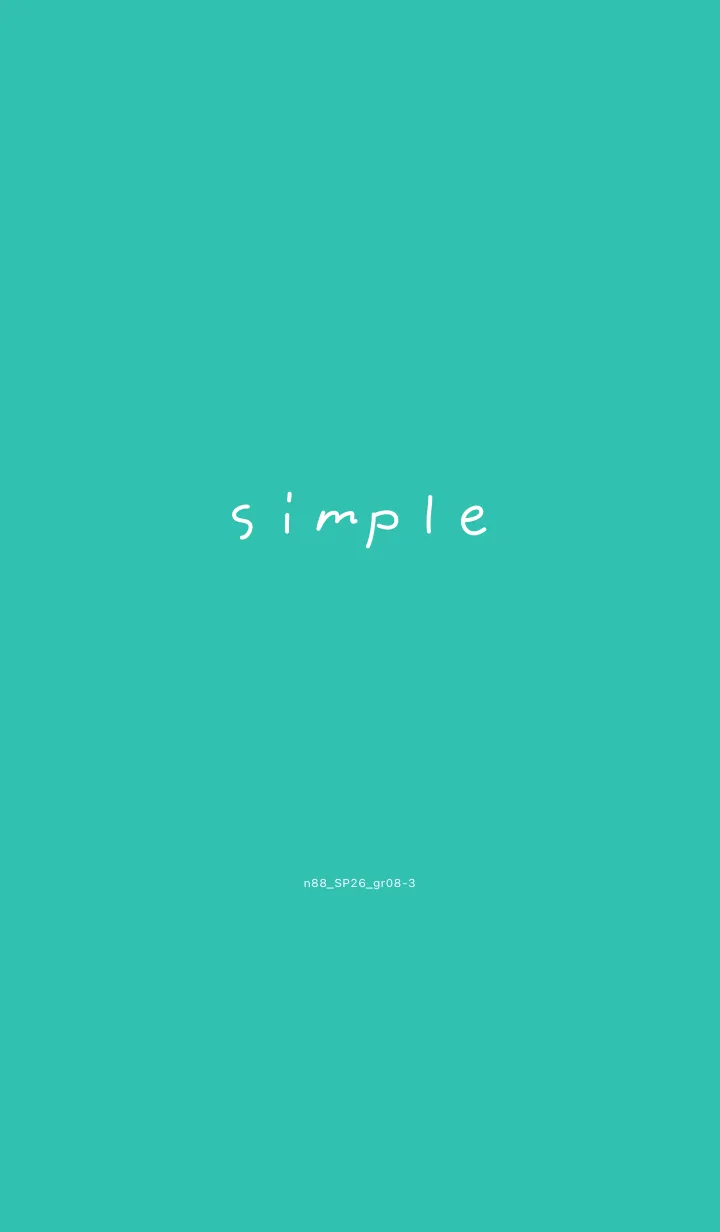 [LINE着せ替え] n88_26_グリーン8-3の画像1