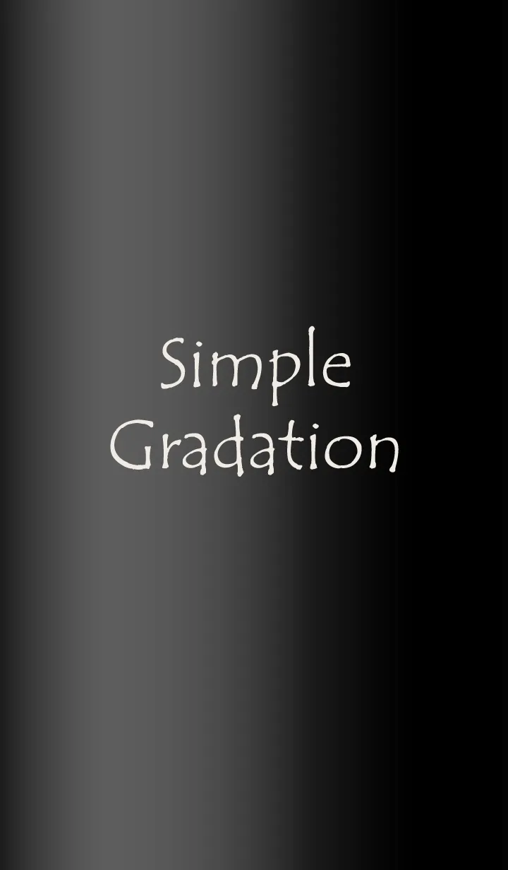 [LINE着せ替え] Simple Gradation -GlossyBlack 8-の画像1