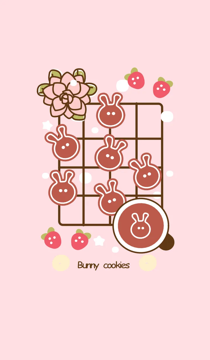 [LINE着せ替え] Bunny cookies 5の画像1