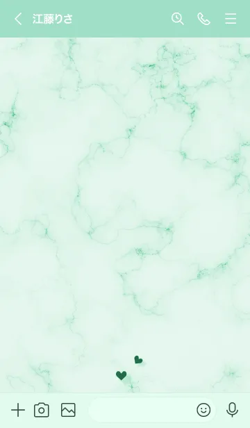 [LINE着せ替え] ～大人女子の大理石2♥グリーン74_1～の画像3