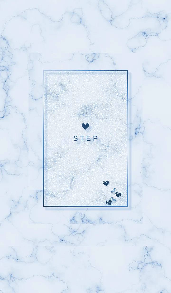 [LINE着せ替え] ～大人女子の大理石2♥ブルー77_1～の画像1