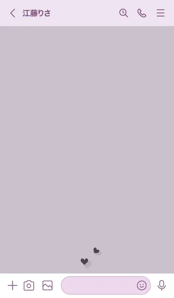 [LINE着せ替え] ～大人シック♥パープル11_1～の画像3