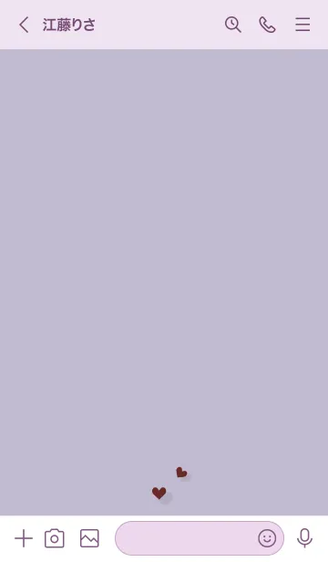 [LINE着せ替え] ～大人シック♥パープル01_1～の画像3