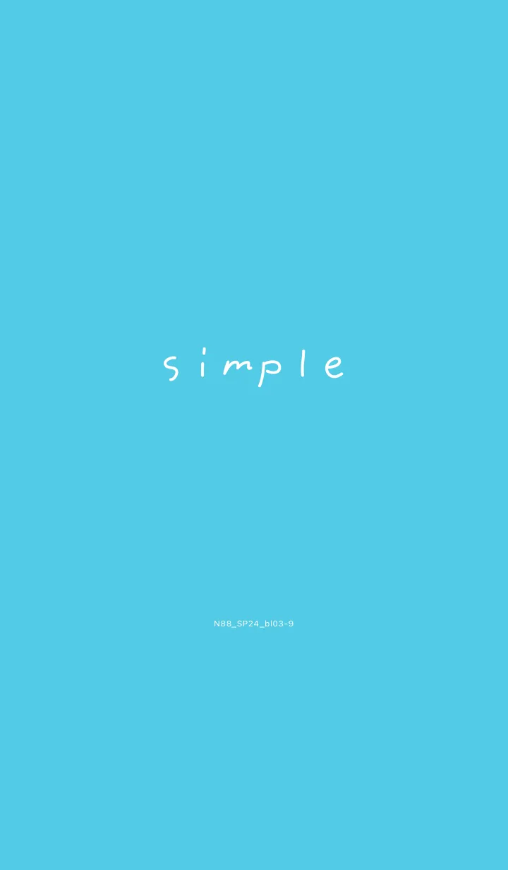 [LINE着せ替え] N88_24_ブルー3-9の画像1