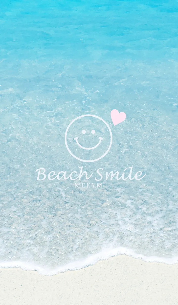 [LINE着せ替え] Love Beach Smile.MEKYM 3の画像1