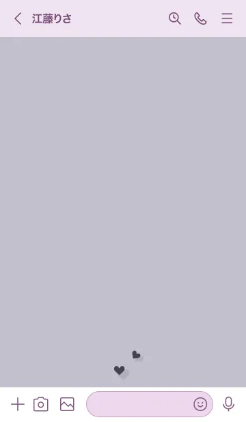 [LINE着せ替え] ～大人シック♥パープル10_1～の画像3