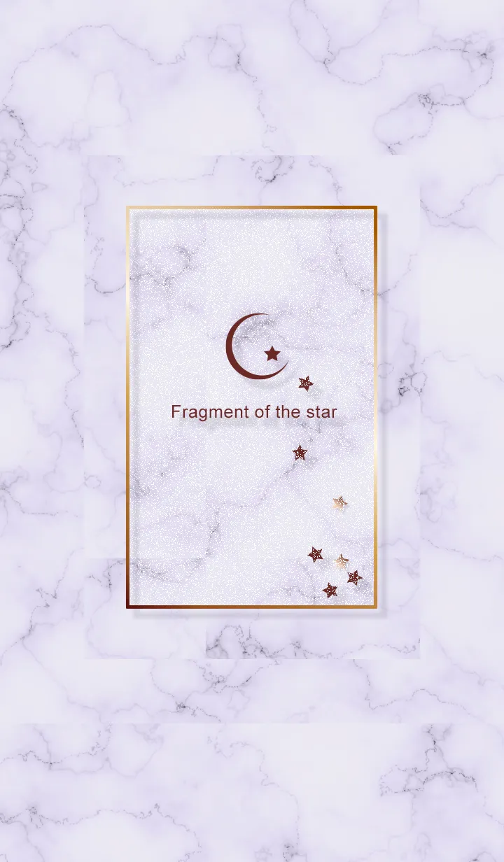 [LINE着せ替え] ～星のカケラ2★バープル01_1～の画像1