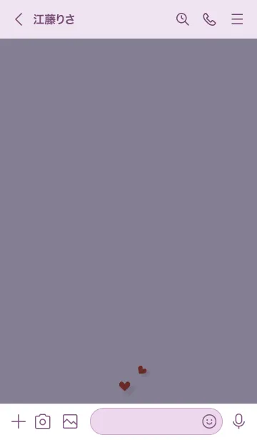 [LINE着せ替え] ～大人シック2♥パープル01_1～の画像3