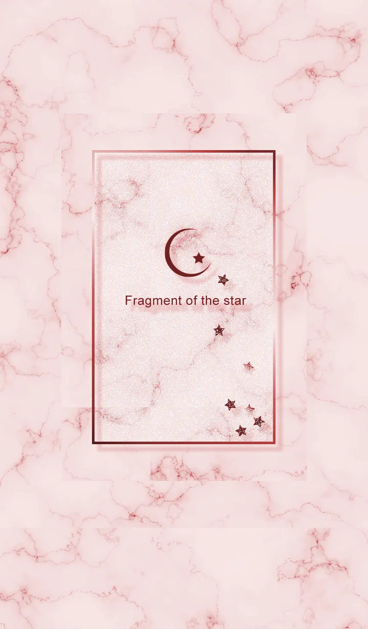 [LINE着せ替え] ～星のカケラ★ピンク02_1～の画像1