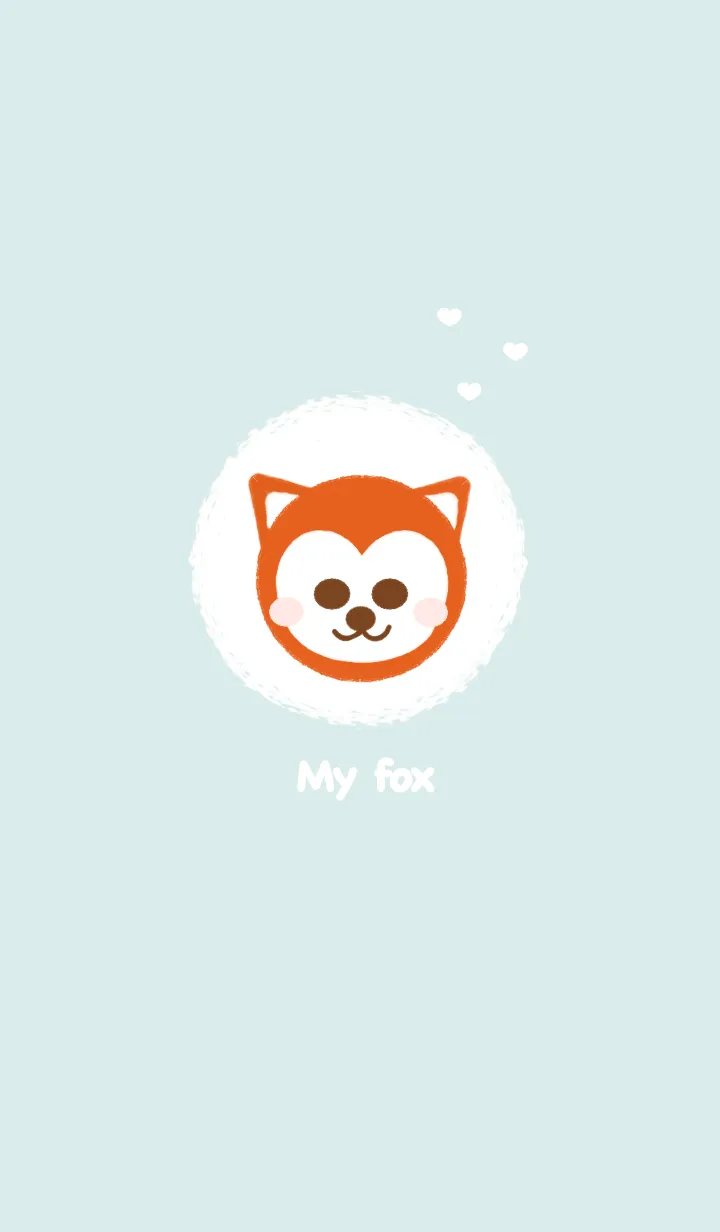 [LINE着せ替え] Baby fox :)の画像1