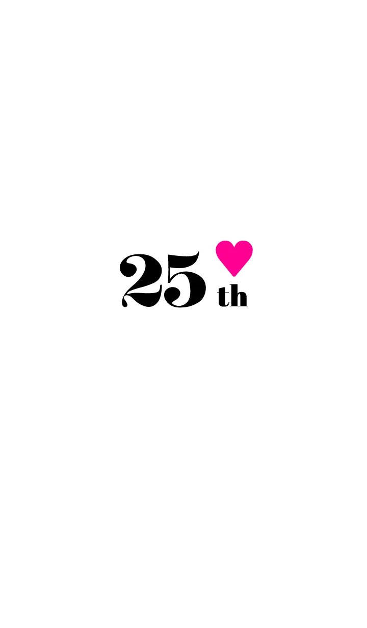 [LINE着せ替え] 25 th 19の画像1