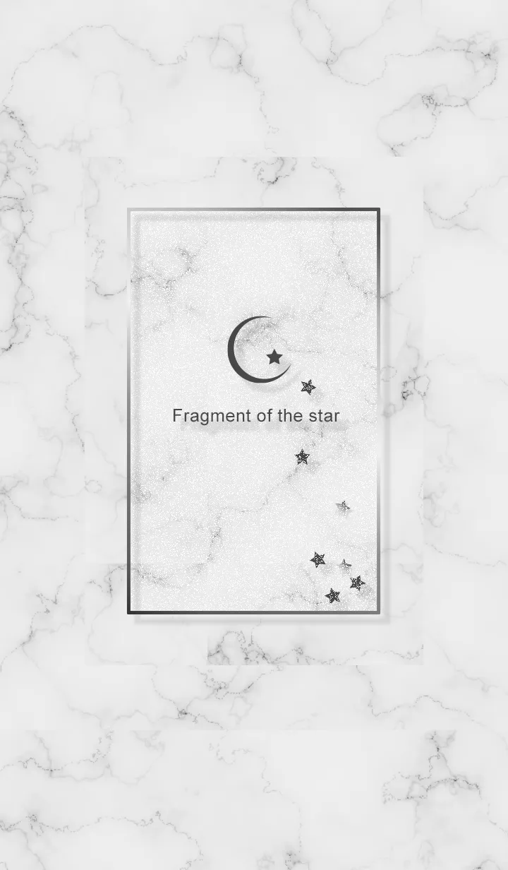 [LINE着せ替え] ～星のカケラ★ホワイト16_1～の画像1