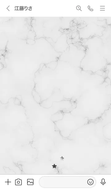 [LINE着せ替え] ～星のカケラ★ホワイト16_1～の画像3