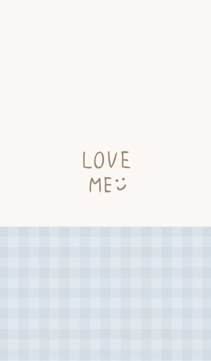 [LINE着せ替え] 無地ギンガムチェック ブルー4の画像1