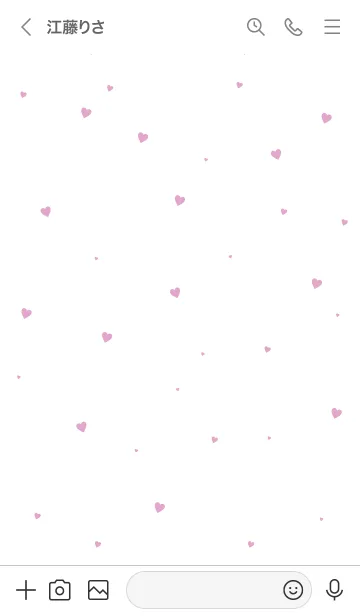 [LINE着せ替え] HEART-Pink MEKYM 33の画像3