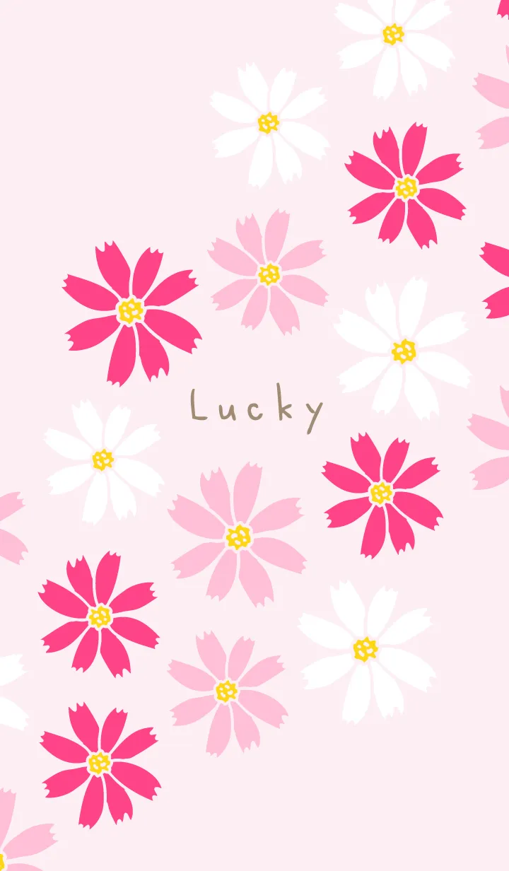 [LINE着せ替え] コスモス たくさん10の画像1