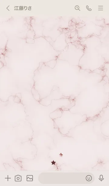 [LINE着せ替え] ～星のカケラ★ピンク23_1～の画像3