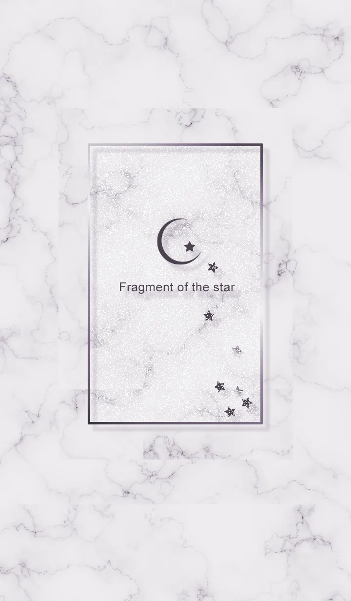 [LINE着せ替え] ～星のカケラ★パープル22_1～の画像1