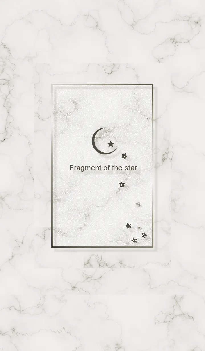 [LINE着せ替え] ～星のカケラ★ブラウン18_1～の画像1