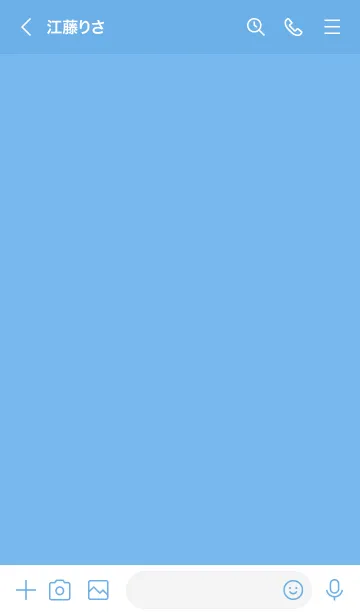 [LINE着せ替え] a90_25_ブルー1-6の画像3