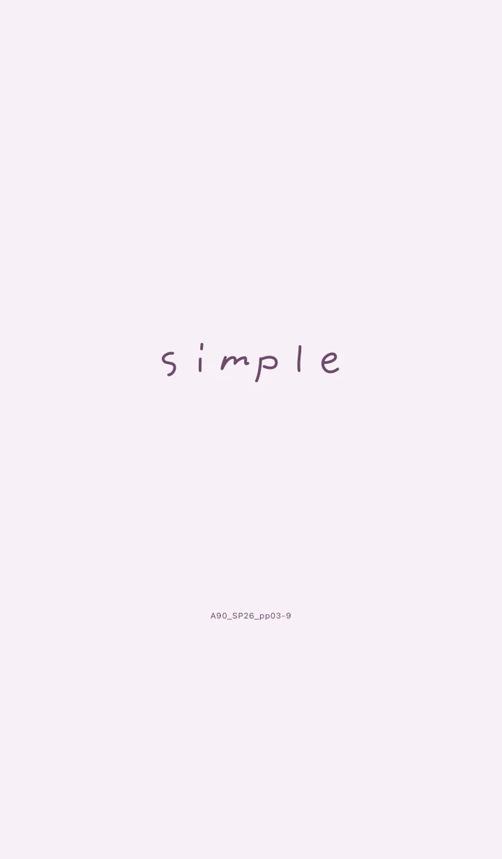 [LINE着せ替え] A90.26_パープル3-9の画像1