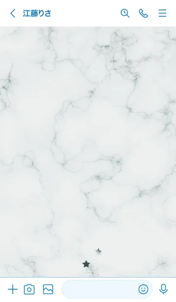 [LINE着せ替え] ～星のカケラ★ブルー20_1～の画像3