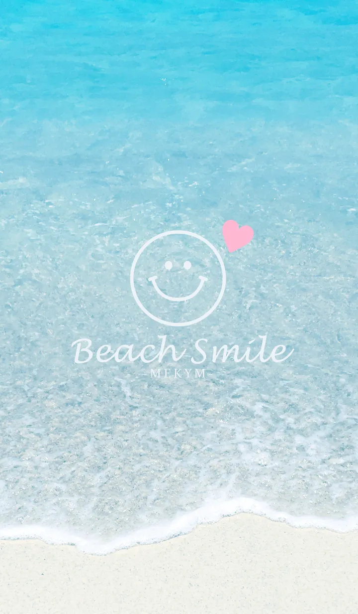 [LINE着せ替え] Love Beach Smile.MEKYM 5の画像1