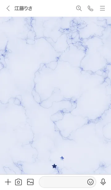 [LINE着せ替え] ～星のカケラ★パープル11_1～の画像3