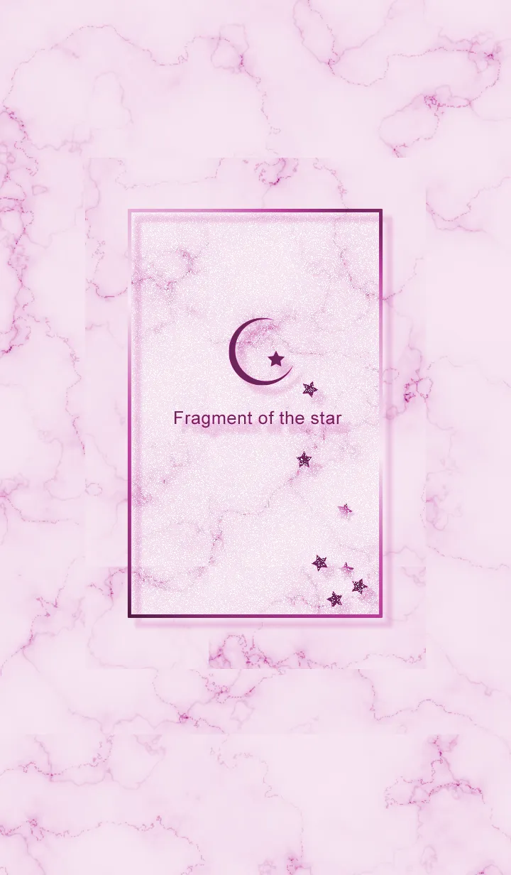 [LINE着せ替え] ～星のカケラ★パープル13_1～の画像1