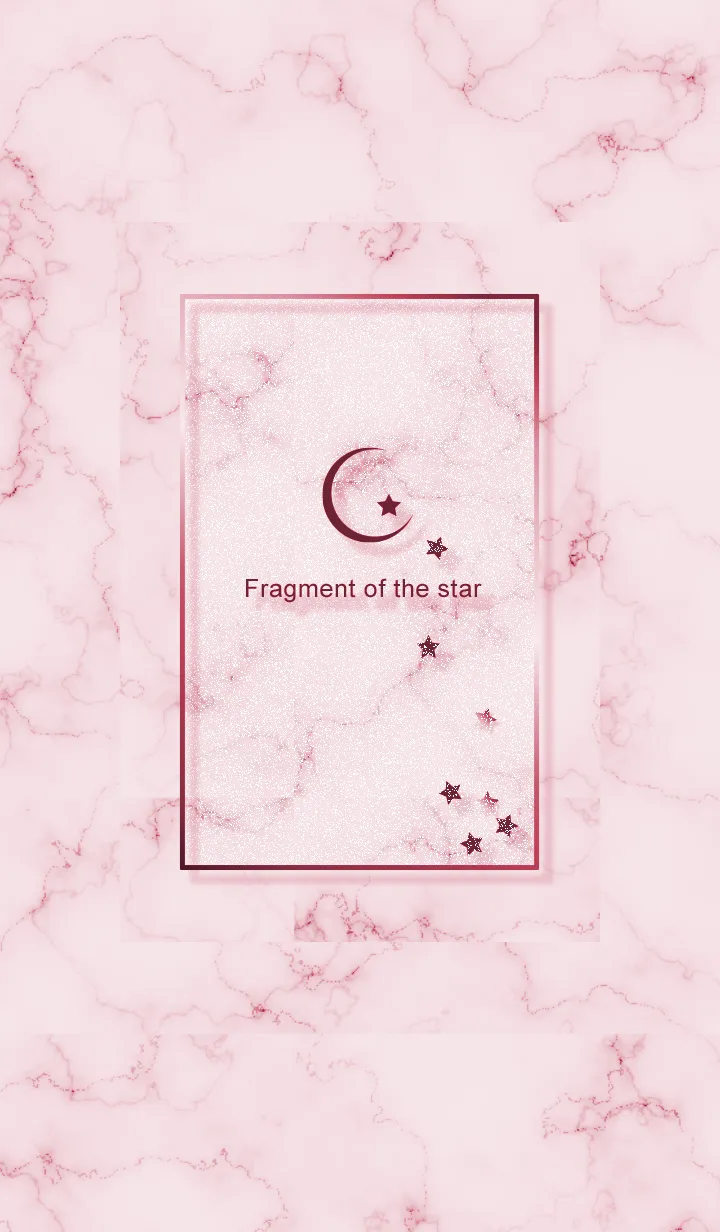 [LINE着せ替え] ～星のカケラ★ピンク14_1～の画像1