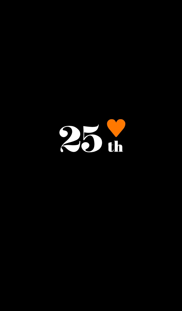 [LINE着せ替え] 25 th 20の画像1