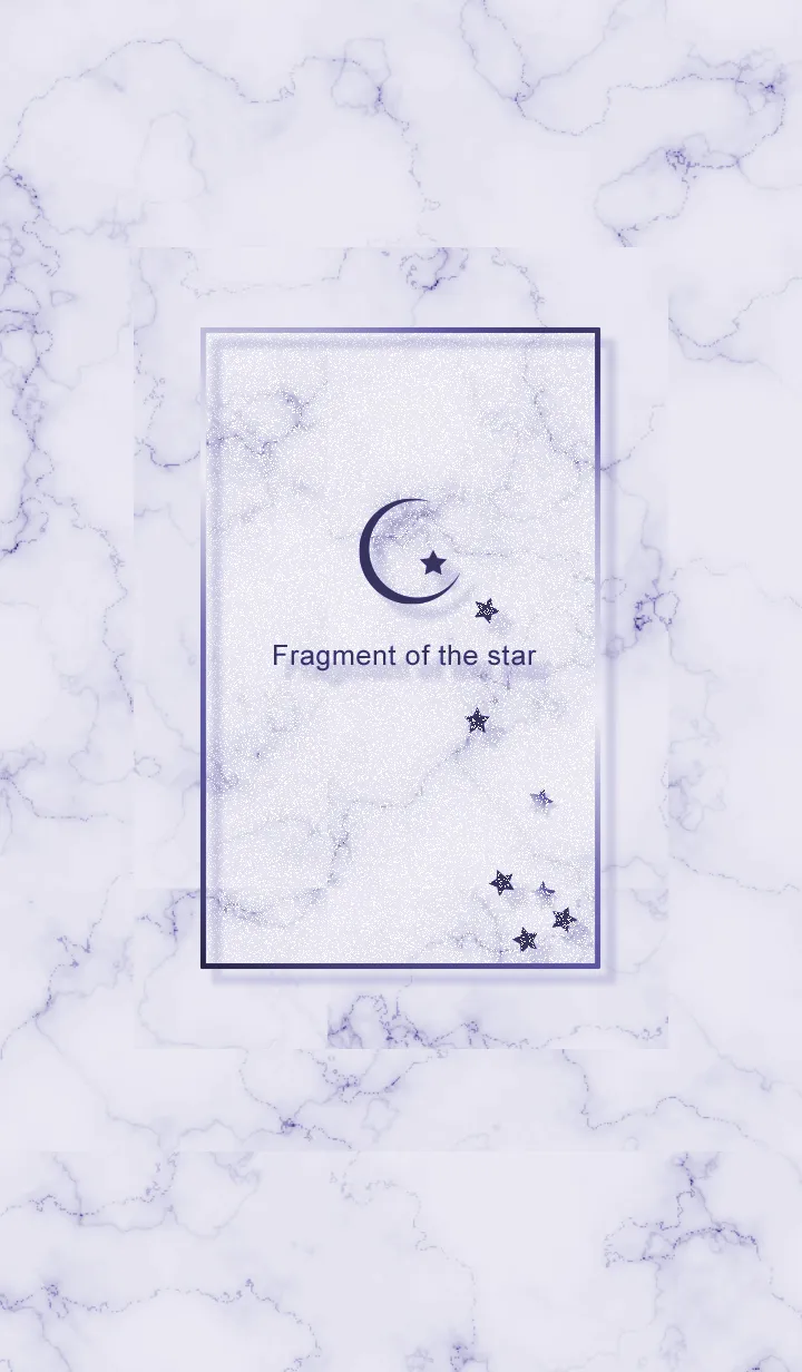 [LINE着せ替え] ～星のカケラ★パープル29_1～の画像1