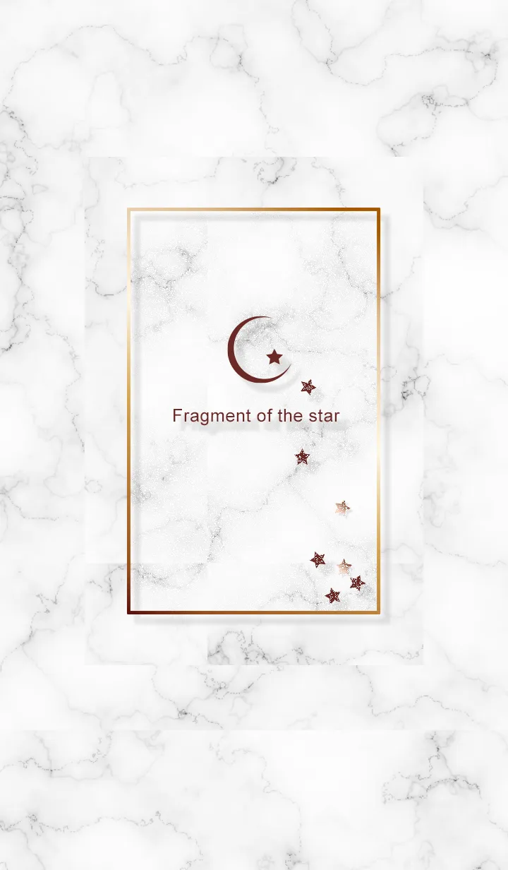 [LINE着せ替え] ～星のカケラ★ホワイト33_1～の画像1