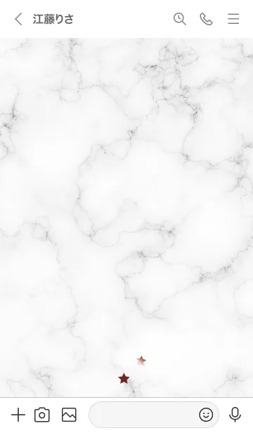 [LINE着せ替え] ～星のカケラ★ホワイト33_1～の画像3