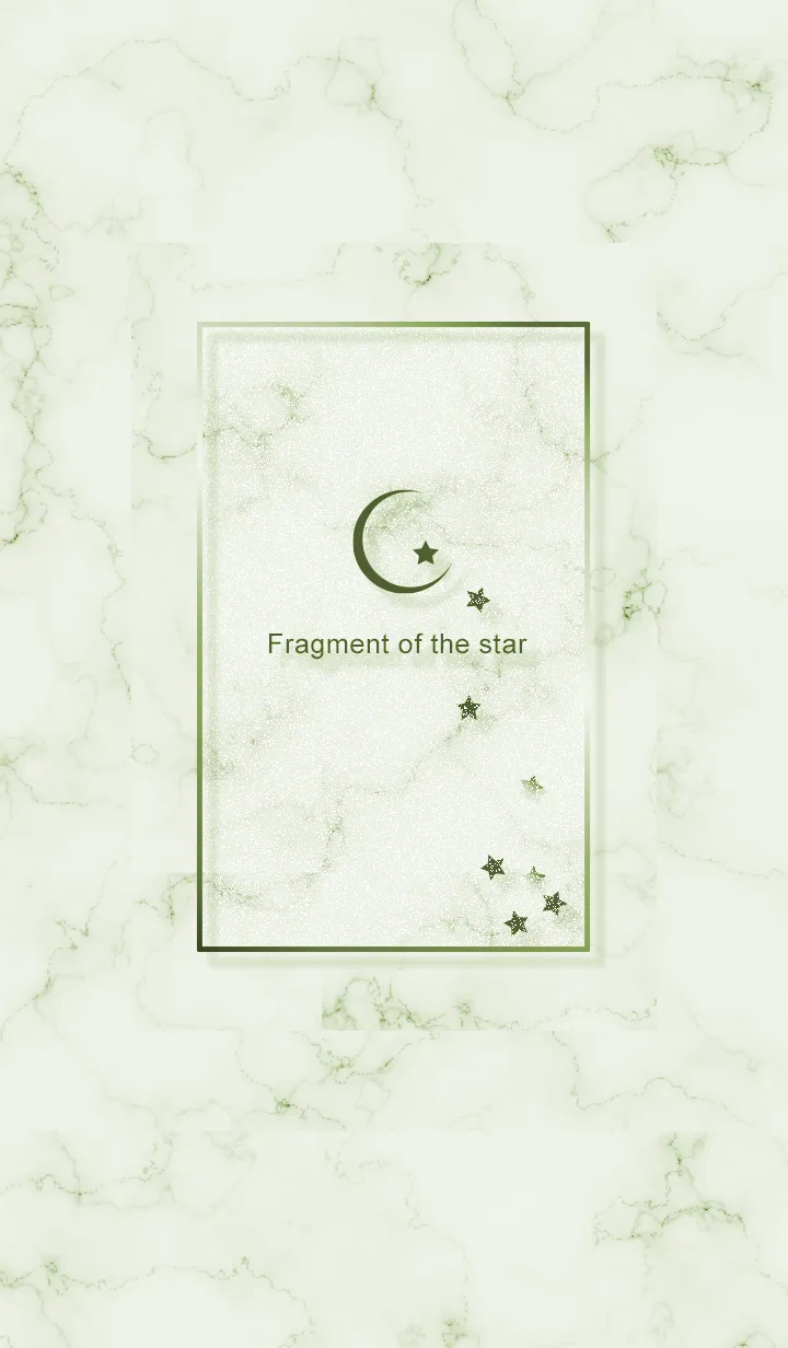 [LINE着せ替え] ～星のカケラ★グリーン25_1～の画像1