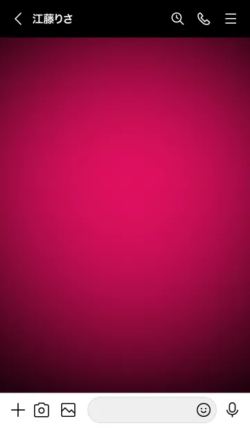 [LINE着せ替え] Ruby Pink  Neon Theme Ver.7 (JP)の画像3