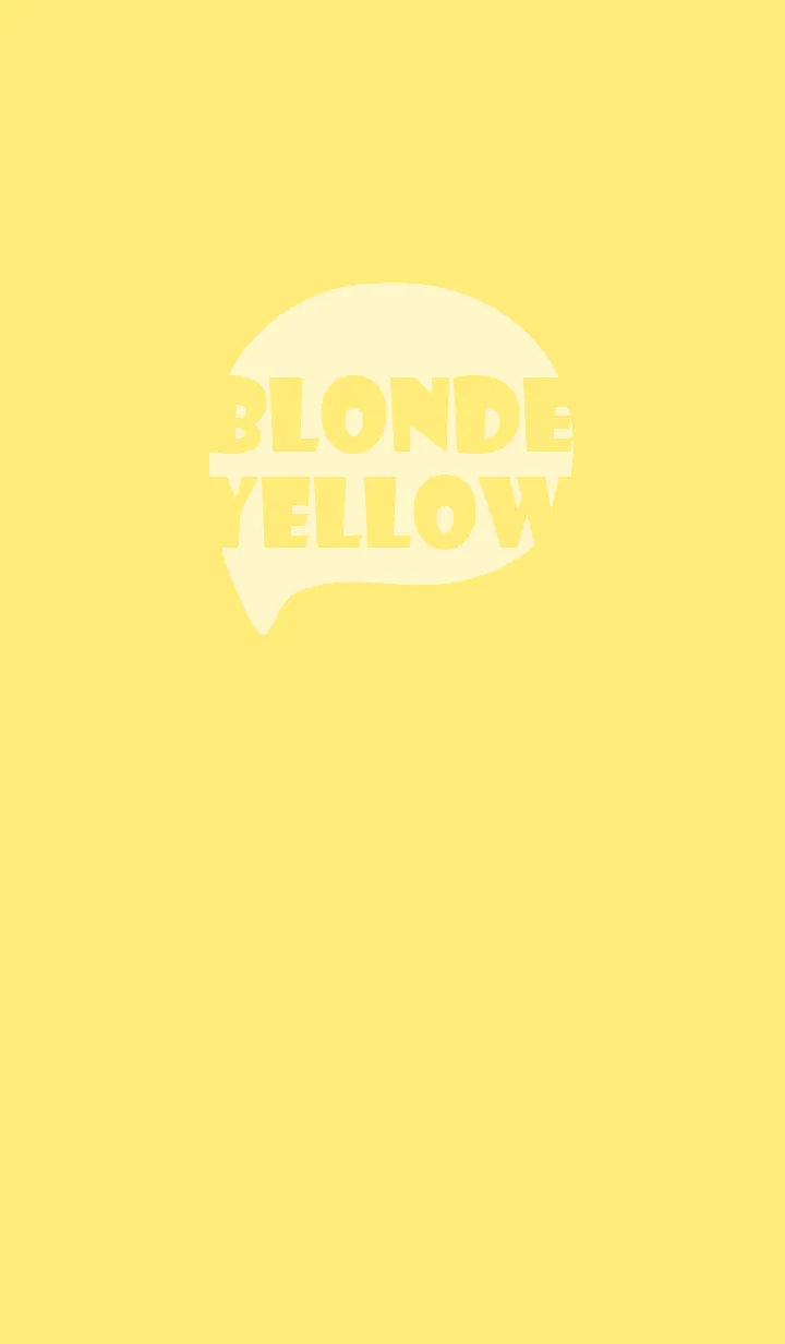 [LINE着せ替え] Blonde Yellow Theme Ver.8 (JP)の画像1