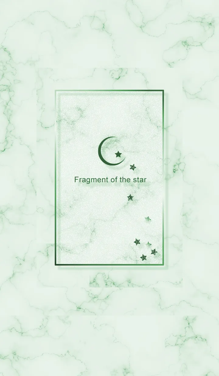 [LINE着せ替え] ～星のカケラ★グリーン26_1～の画像1