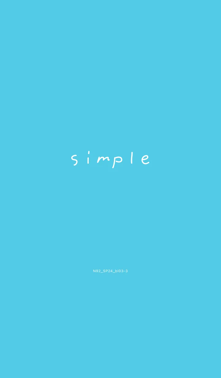 [LINE着せ替え] N92_24_ブルー3-3の画像1