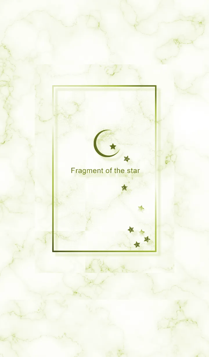 [LINE着せ替え] ～星のカケラ★グリーン37_1～の画像1