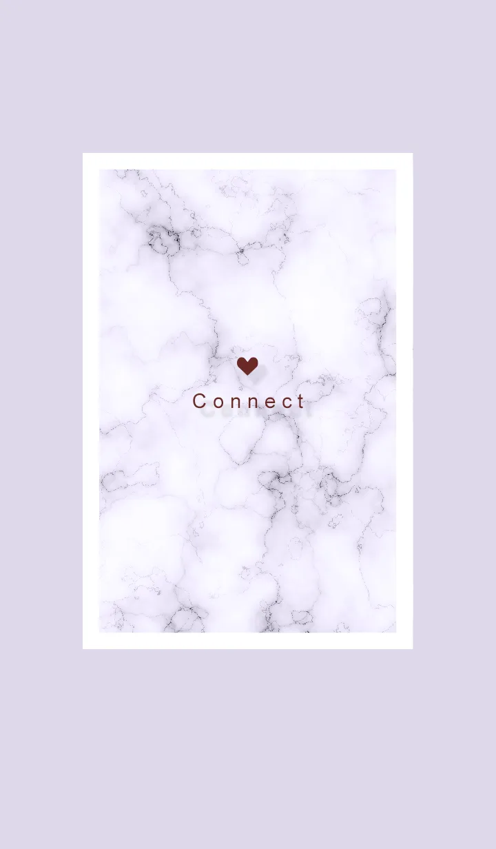 [LINE着せ替え] ～コネクト♥パープル03_1～の画像1