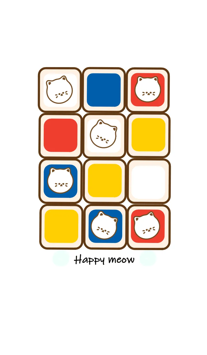 [LINE着せ替え] Playful meow meow 7の画像1