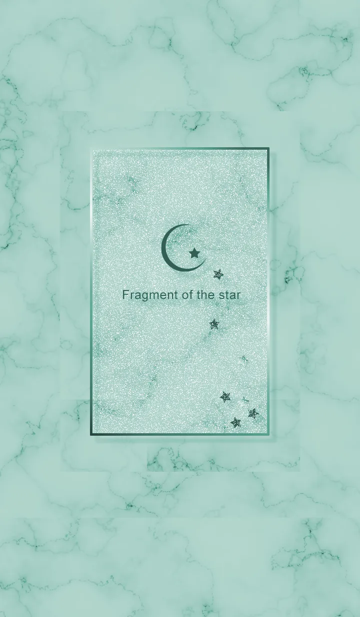 [LINE着せ替え] ～星のカケラ★グリーン48_1～の画像1