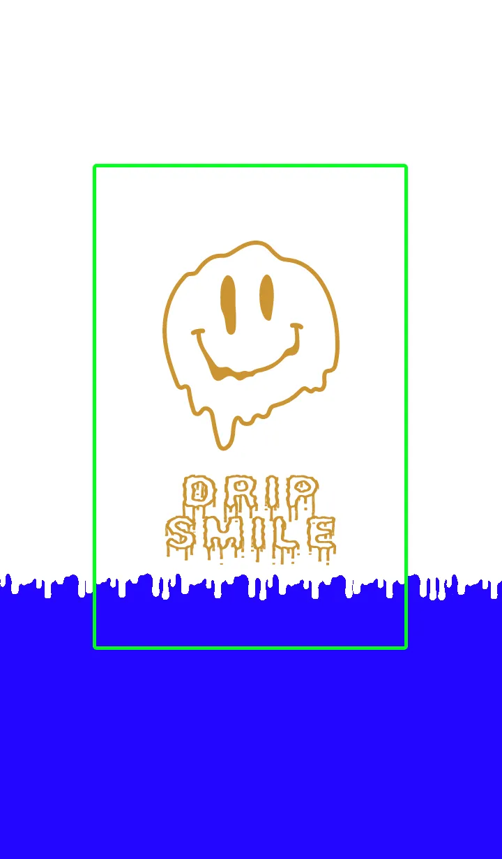 [LINE着せ替え] ドリップ スマイル 33の画像1